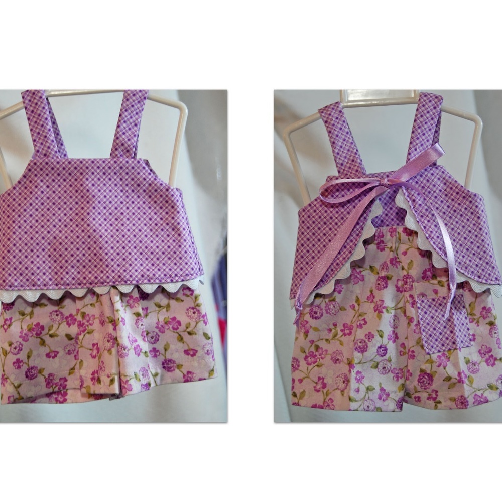 Doll short set, 18" doll & American doll